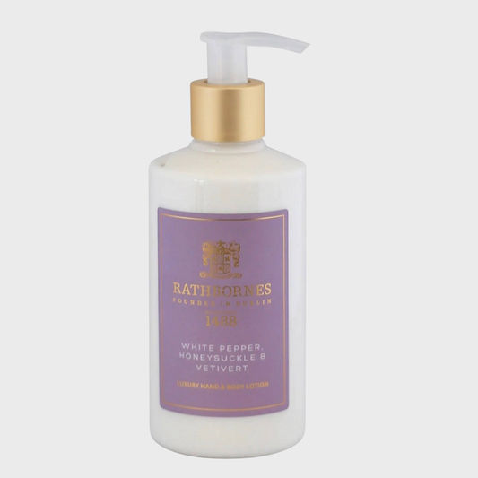 White Pepper & Honeysuckle Lotion