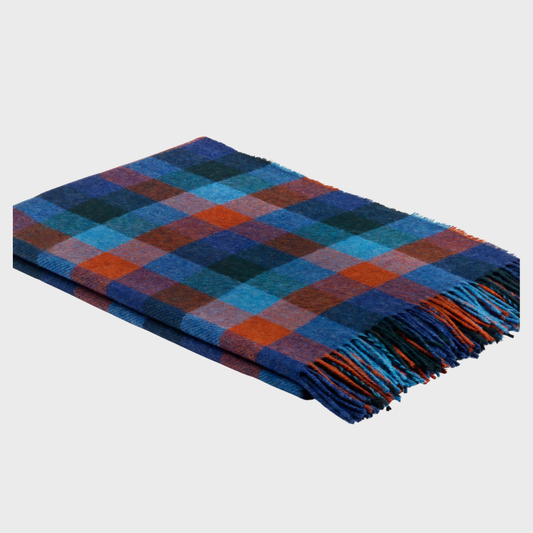 Elements Plaid Eco Collection Throw
