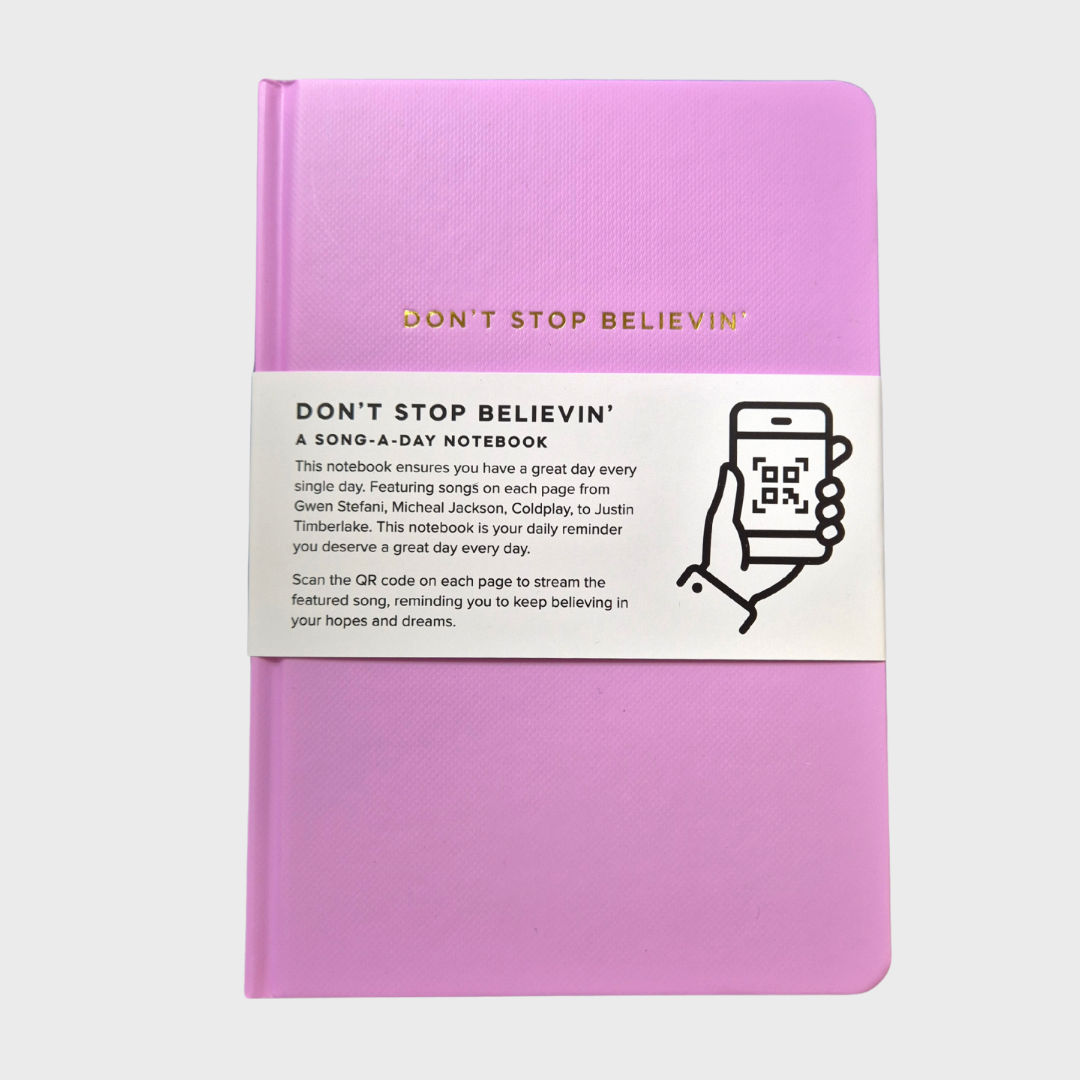 Don't Stop Believing Notebook