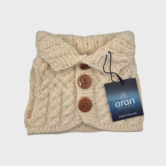 Aran Woollen Mills Knit Cardigan Tea Cosy