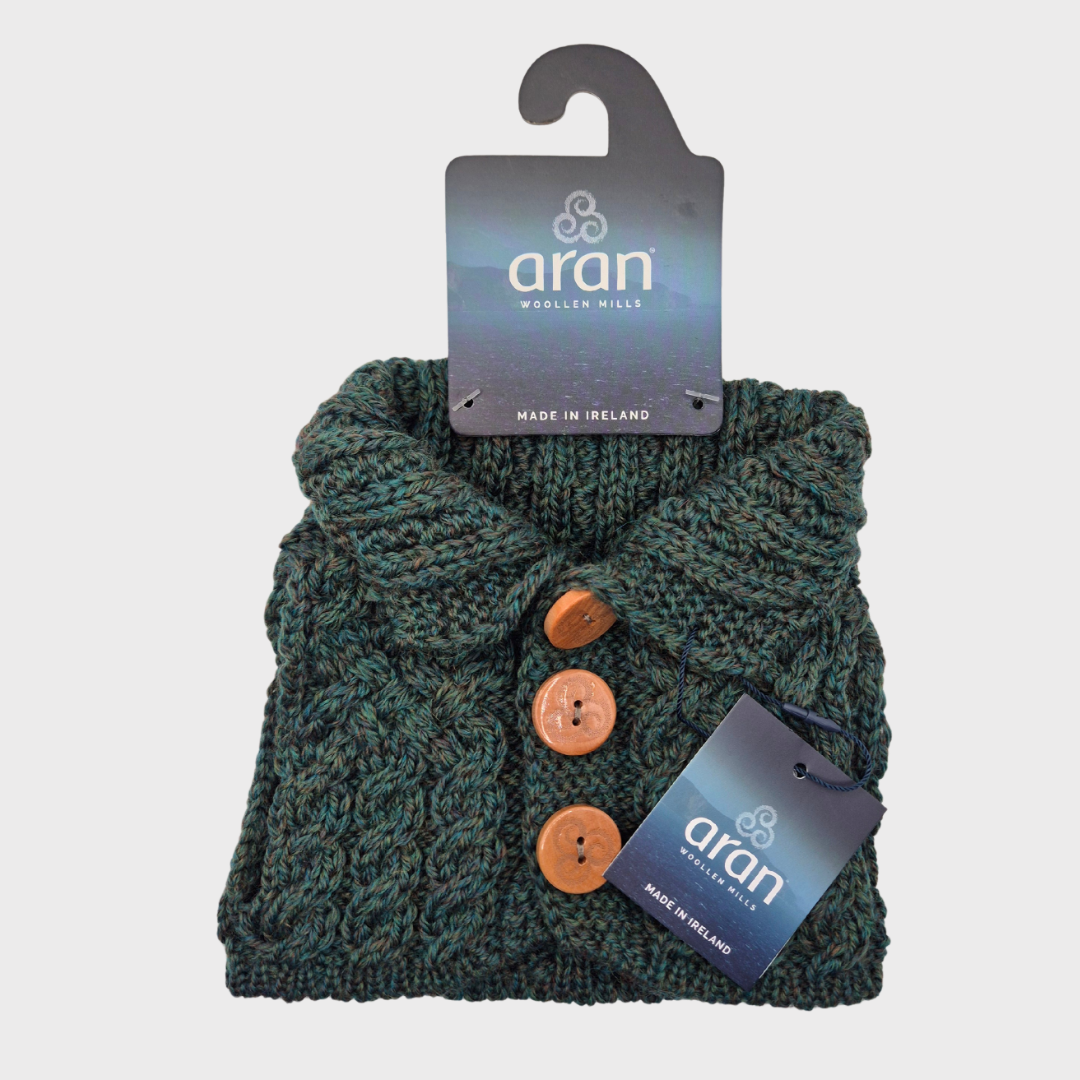 Aran Woollen Mills Knit Cardigan Tea Cosy