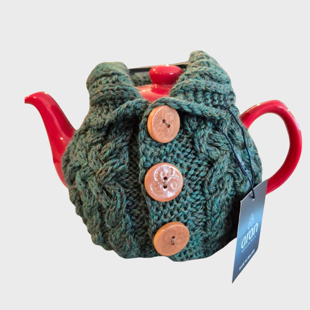 Aran Woollen Mills Knit Cardigan Tea Cosy