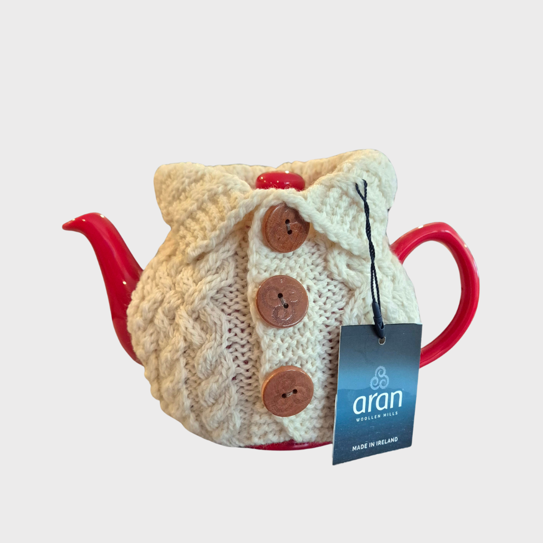 Aran Woollen Mills Knit Cardigan Tea Cosy