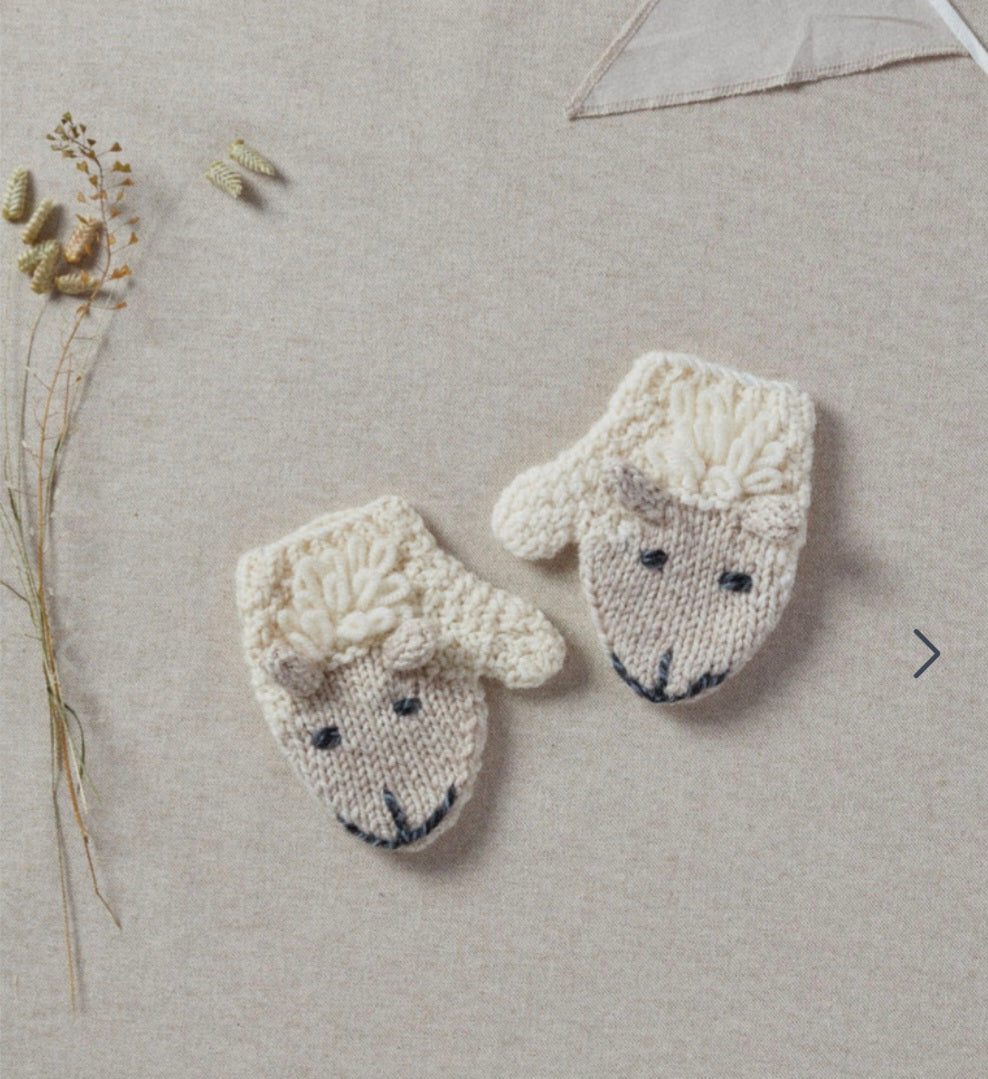Aran Woollen Mills Baby Knit Mittens