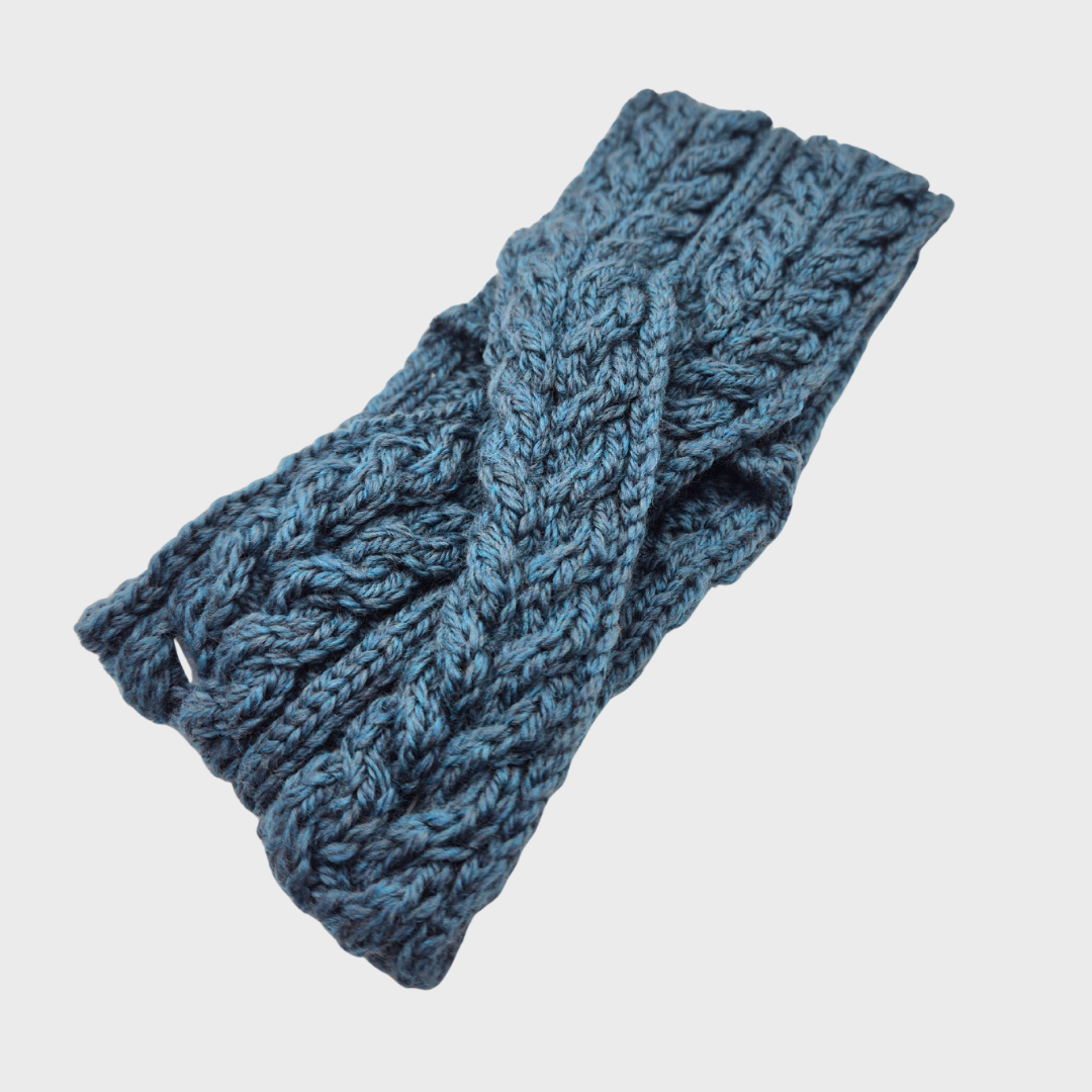 Aran Woollen Mills Twisted Knit Headband
