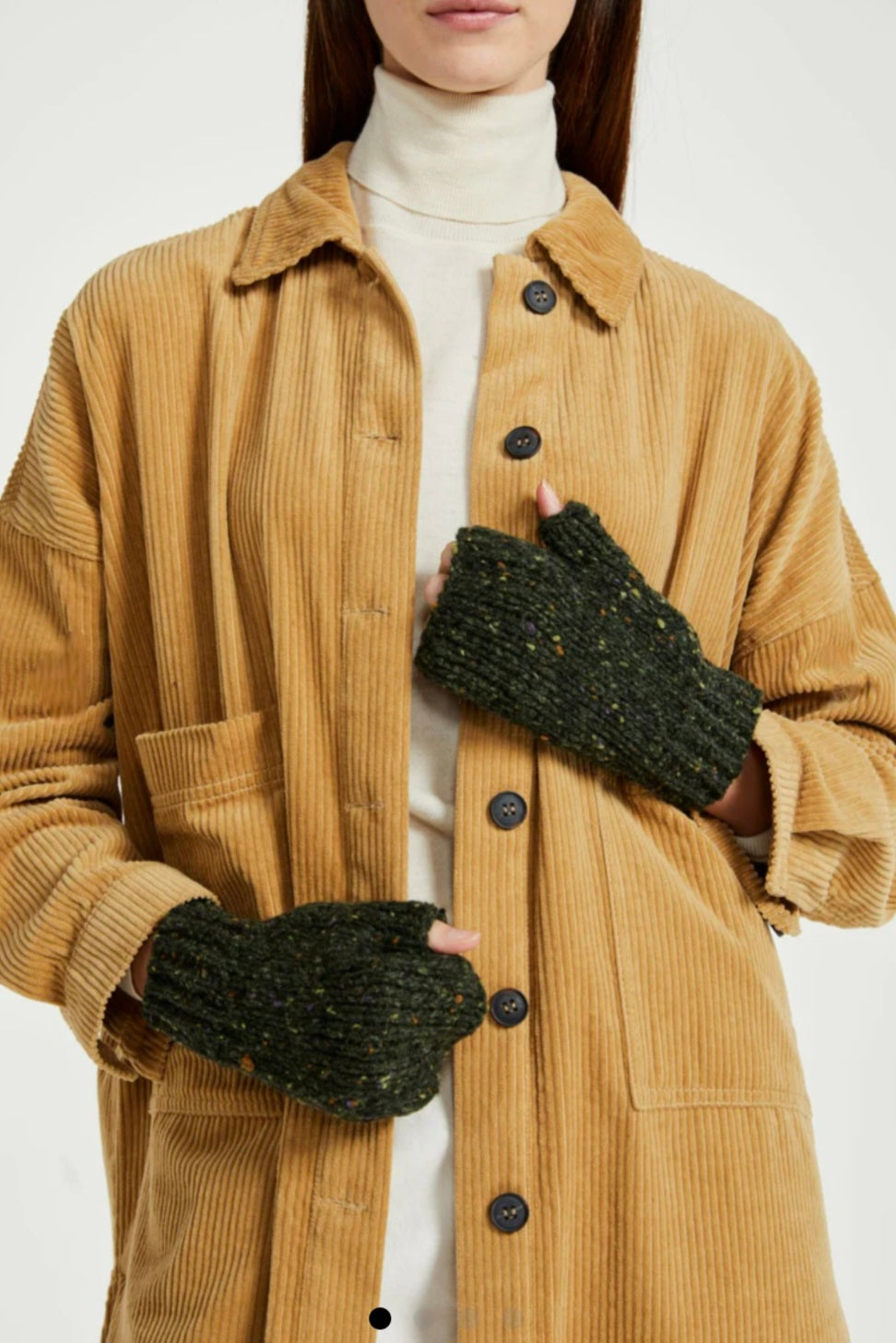 Aran Woollen Mills Fingerless Mittens