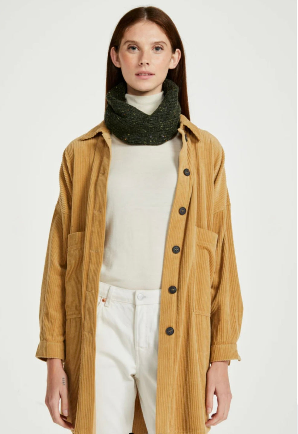 Aran Woollen Mills Nepped Snood