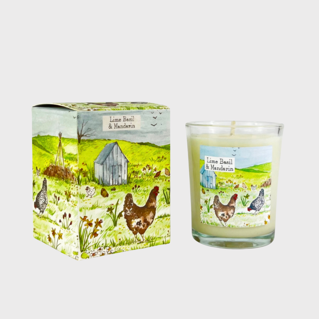 Heaven Scent Lime Basil Mandarin Votive Candle