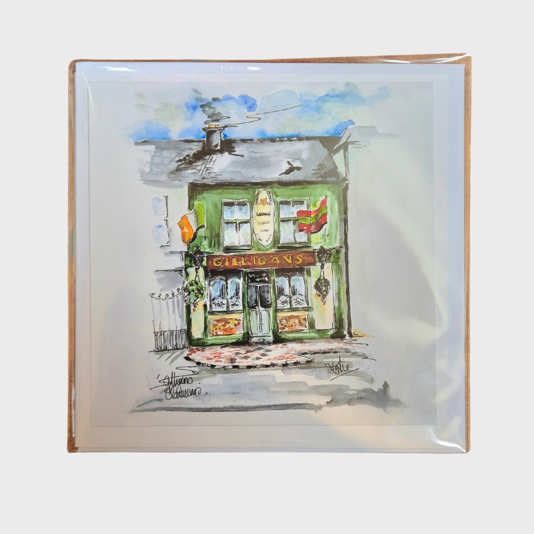 Birch Cottage Gilligans Pub Card