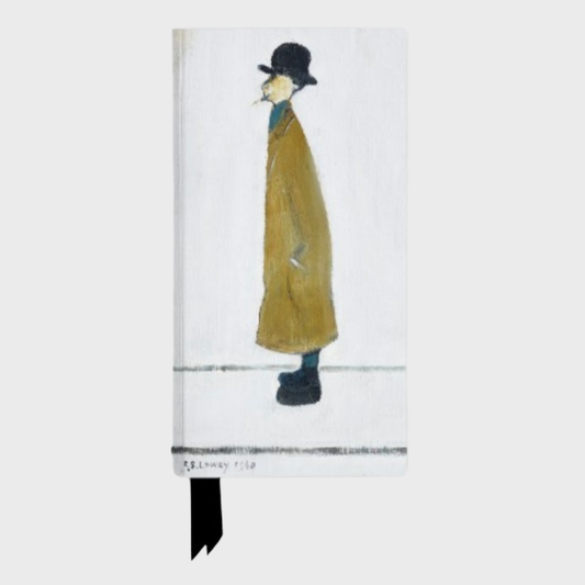 LS Lowry "Gentleman Looking at Something" Pocket Journal