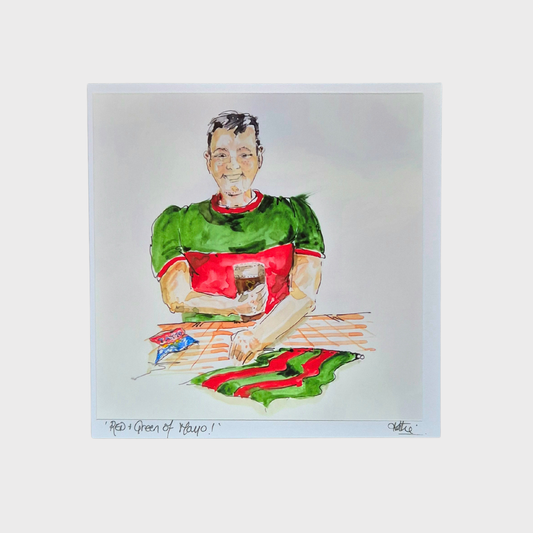 "Mayo Man" Greeting Card