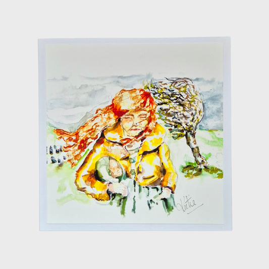 "Mother and Child" Greeting Card