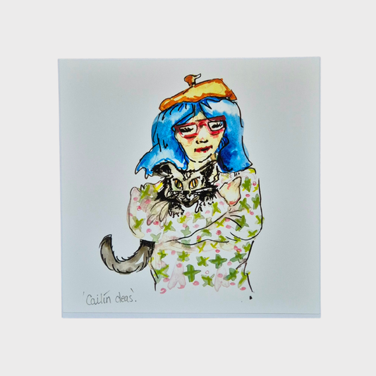 "Cailín Deas" Greeting Card