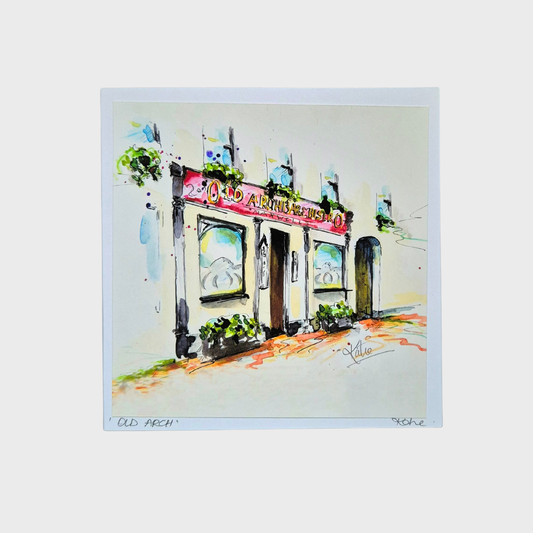 "Old Arch" Greeting Card