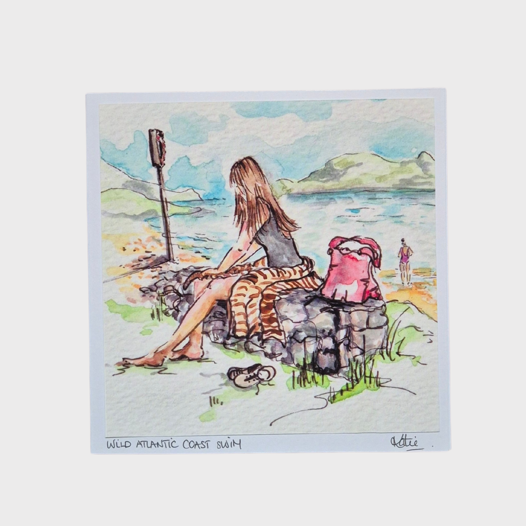 'Wild Atlantic Coast' Swim Card