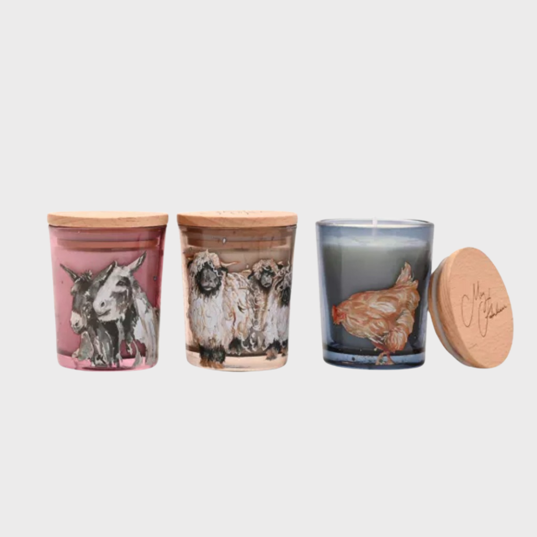 Meg Hawkins The Farm Set of 3 Candles