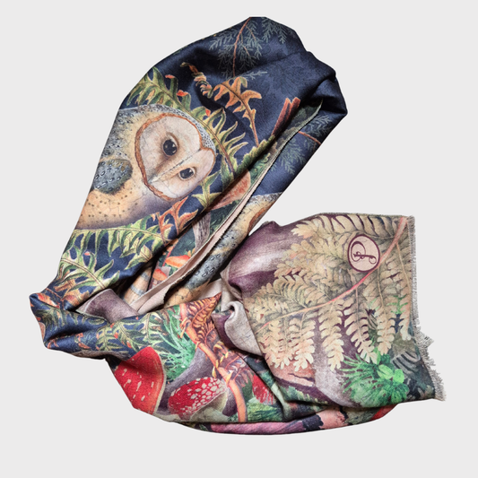 Powder Lux Wild Woodland Owl