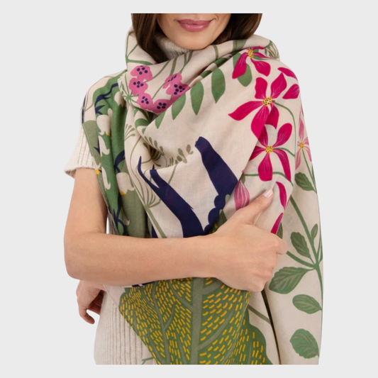 Powder Swooping Swallows Scarf