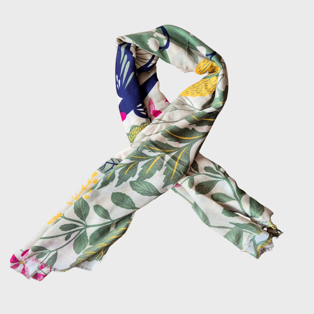 Powder Swooping Swallows Scarf