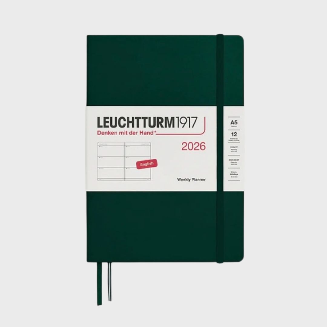 12-month Weekly A5 Planner: 2026