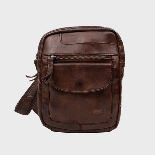 Bear Sasha Leather Crossbody Bag