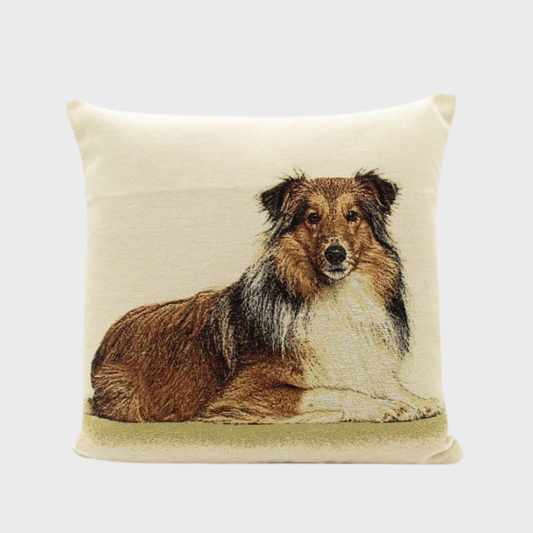 Carl Collie Cushion Cover