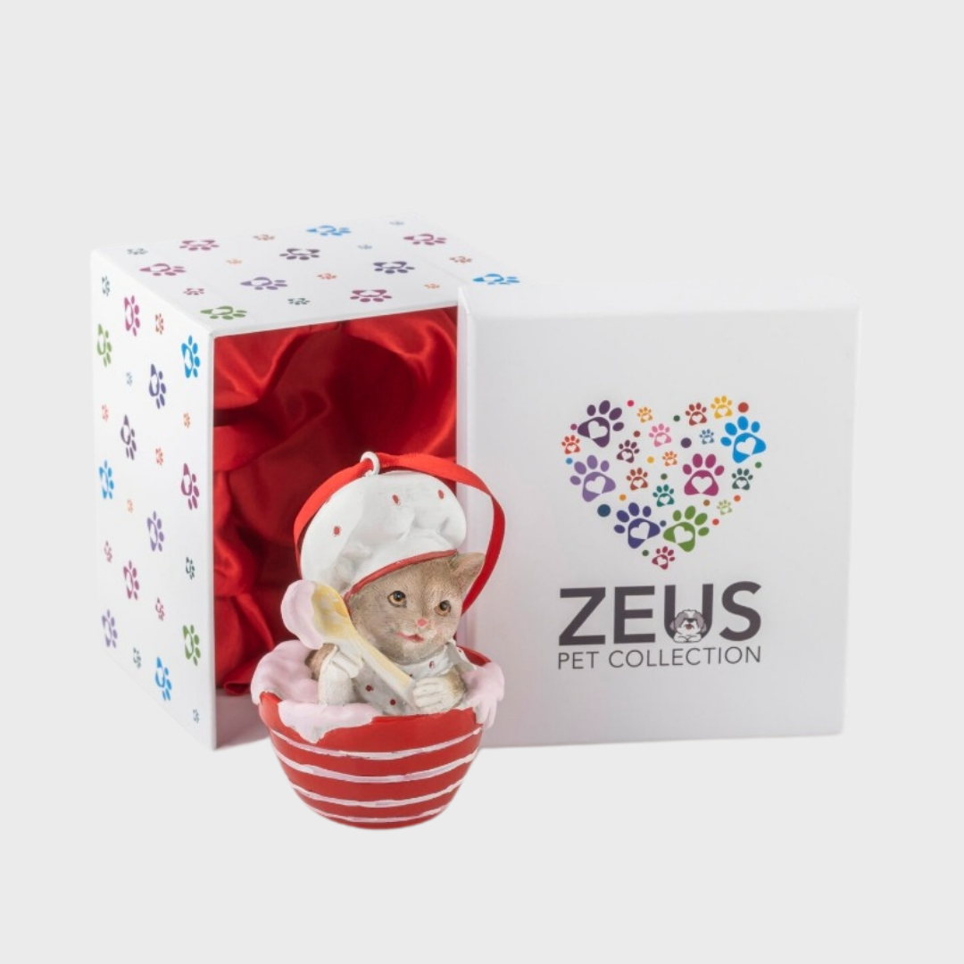 Cat Baking Hanging Decoration