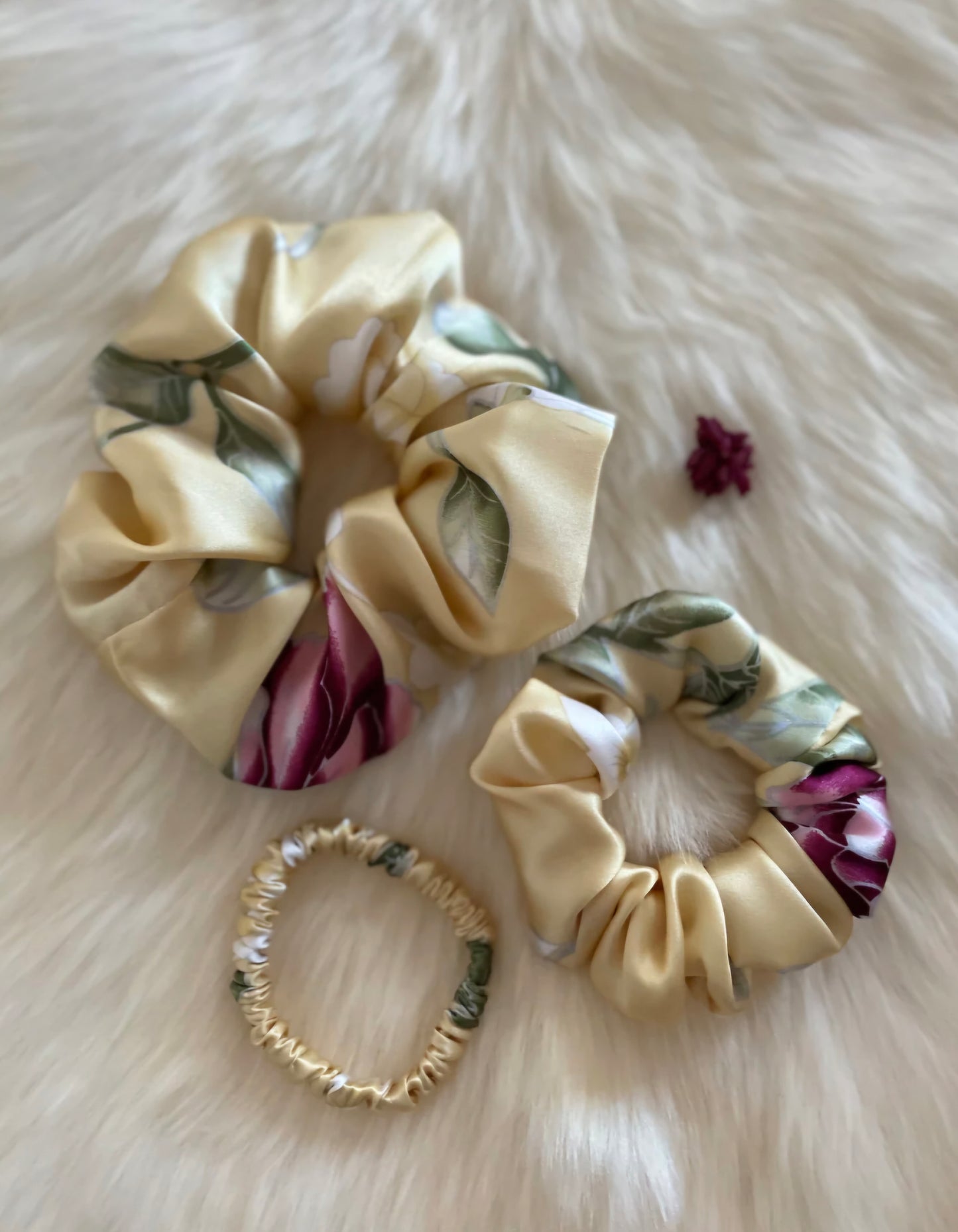 Mulberry Silk Hair Scrunchies