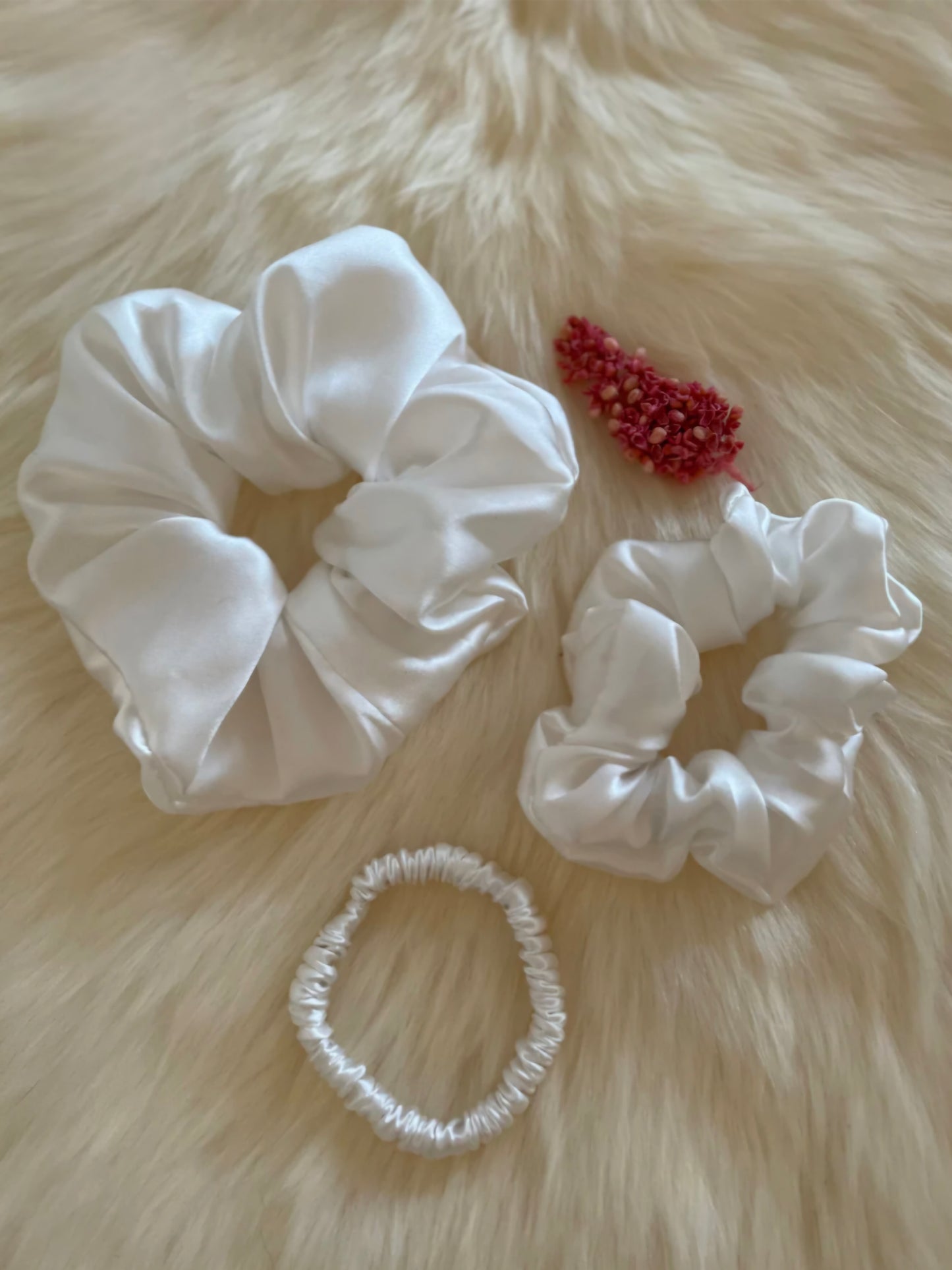 Mulberry Silk Hair Scrunchies