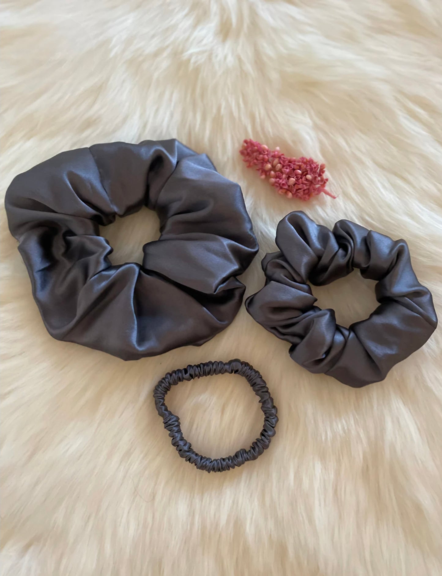 Mulberry Silk Hair Scrunchies