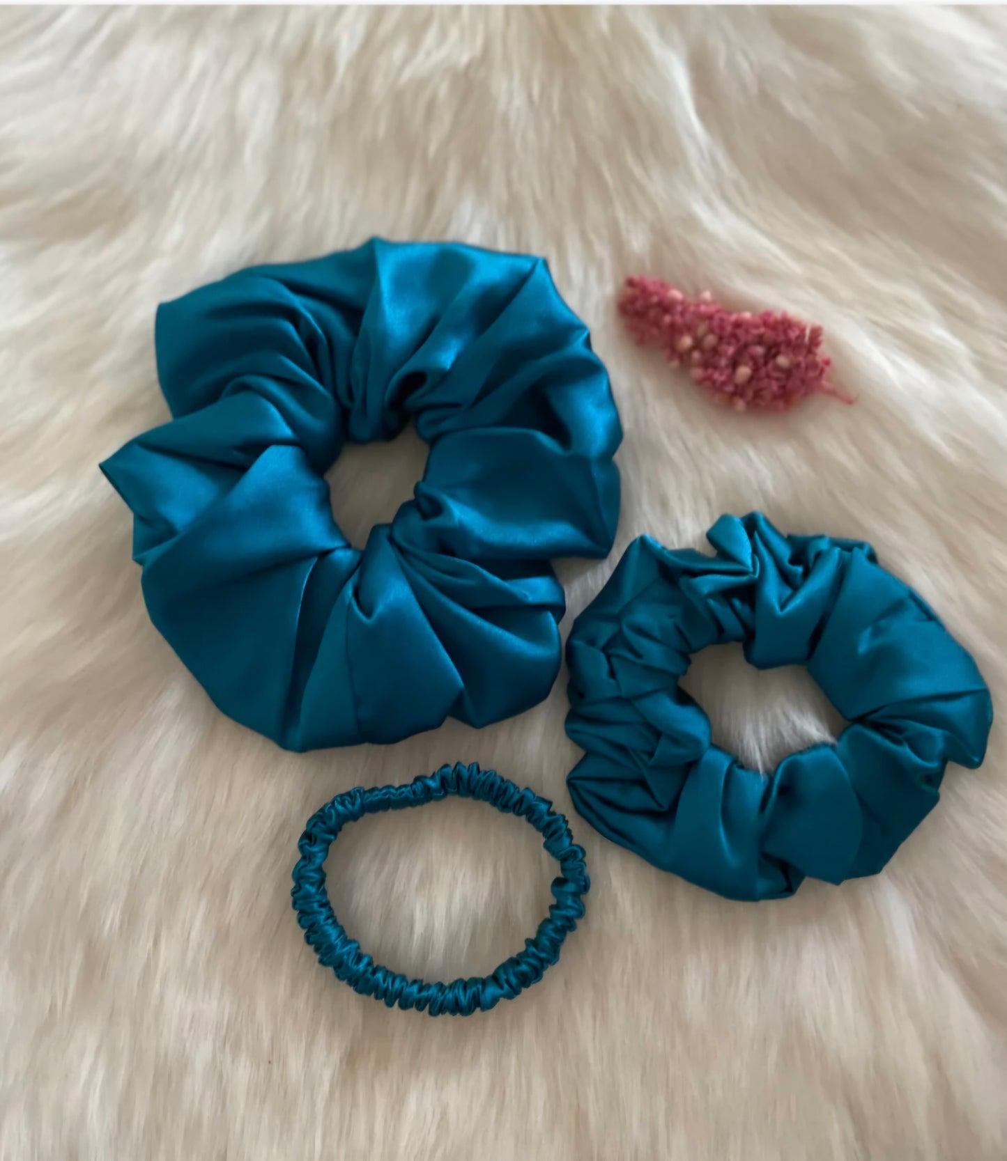 Mulberry Silk Hair Scrunchies