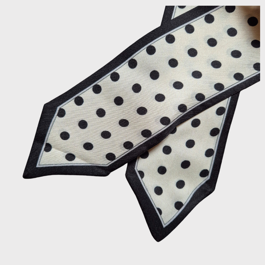 Mulberry Silk Polka Dot Neck Tie