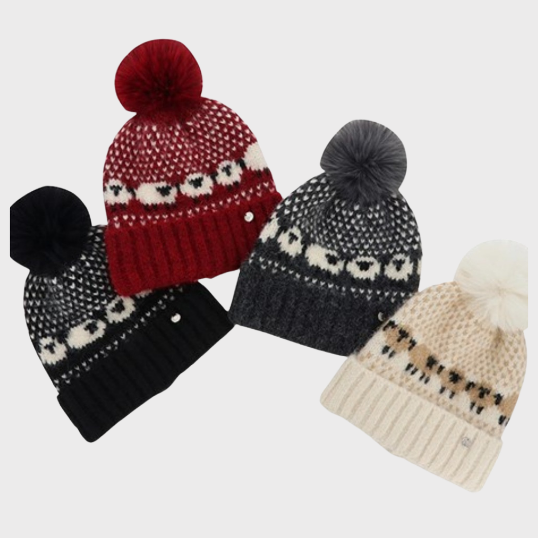 Counting Sheep Pom Pom Hat