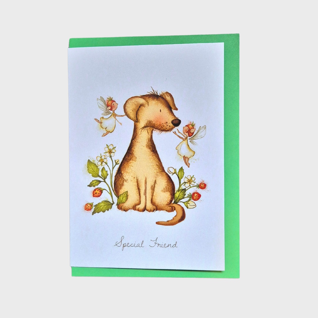 Special Friend Flower Fairy Greeting Card