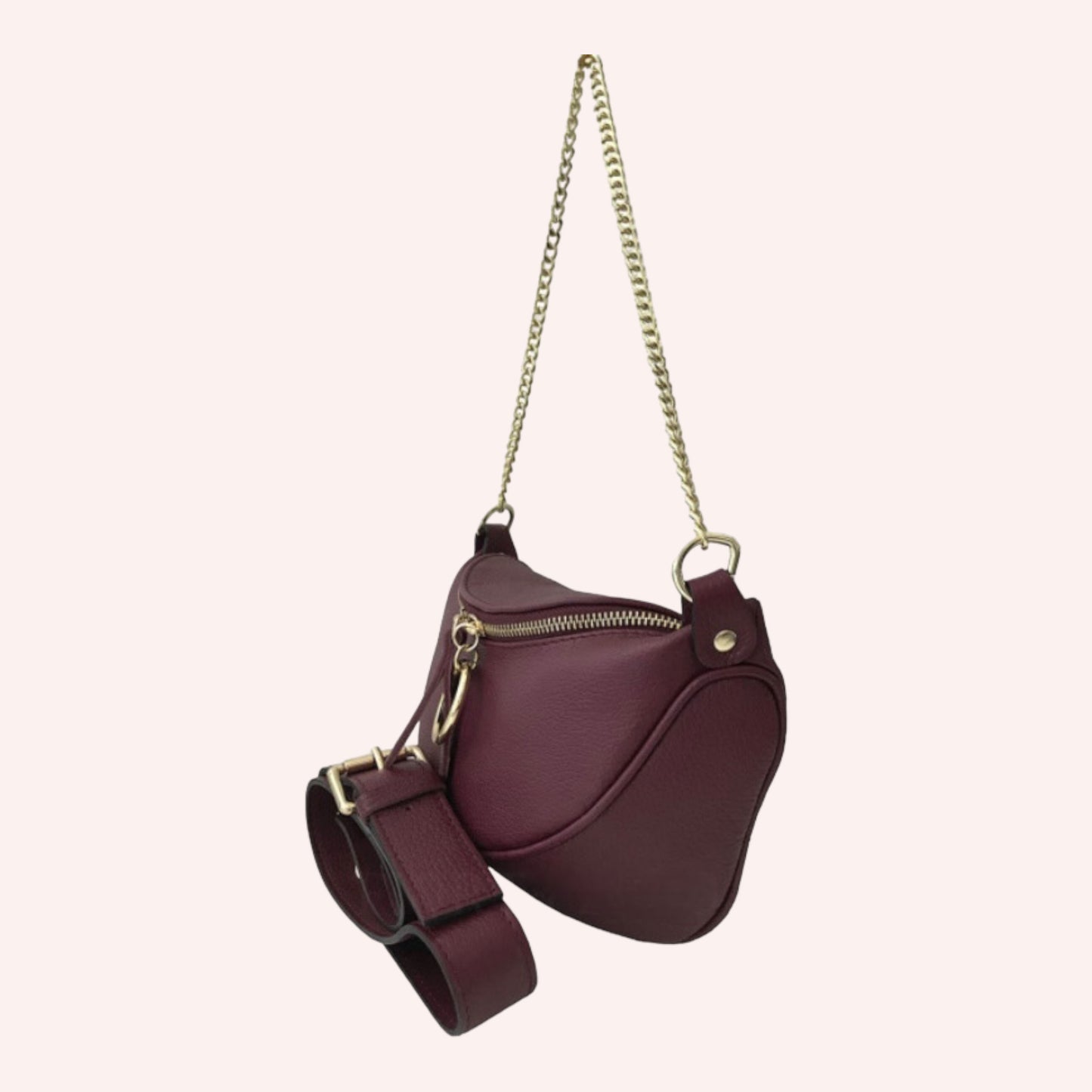 Rome Crossbody Leather Bag