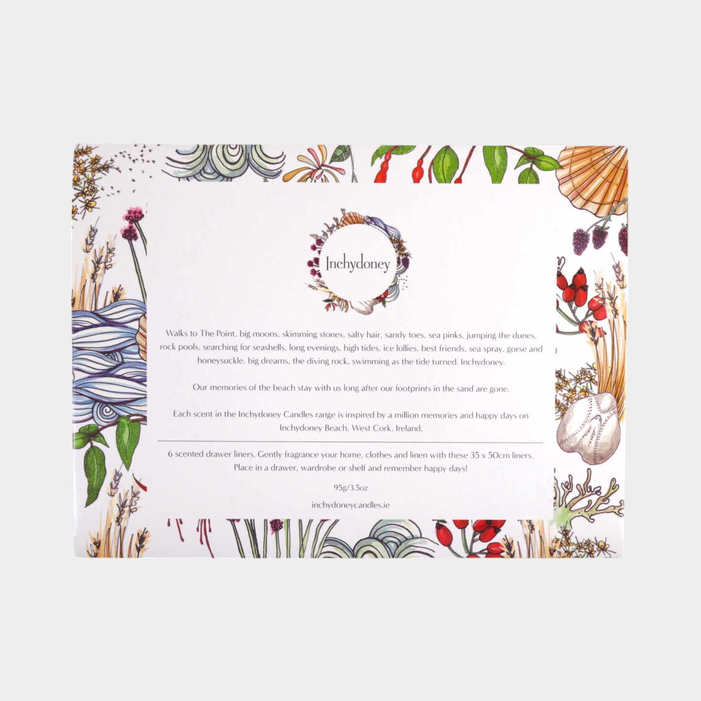 Inchydoney Ocean-Scented Drawer Liner Pack