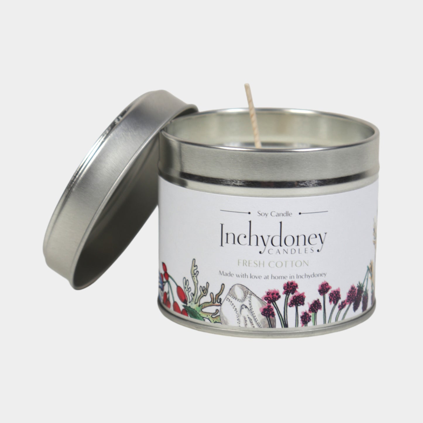 Inchydoney Fresh Cotton Tin Candle