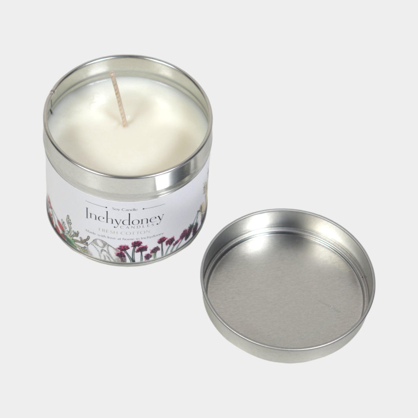 Inchydoney Fresh Cotton Tin Candle