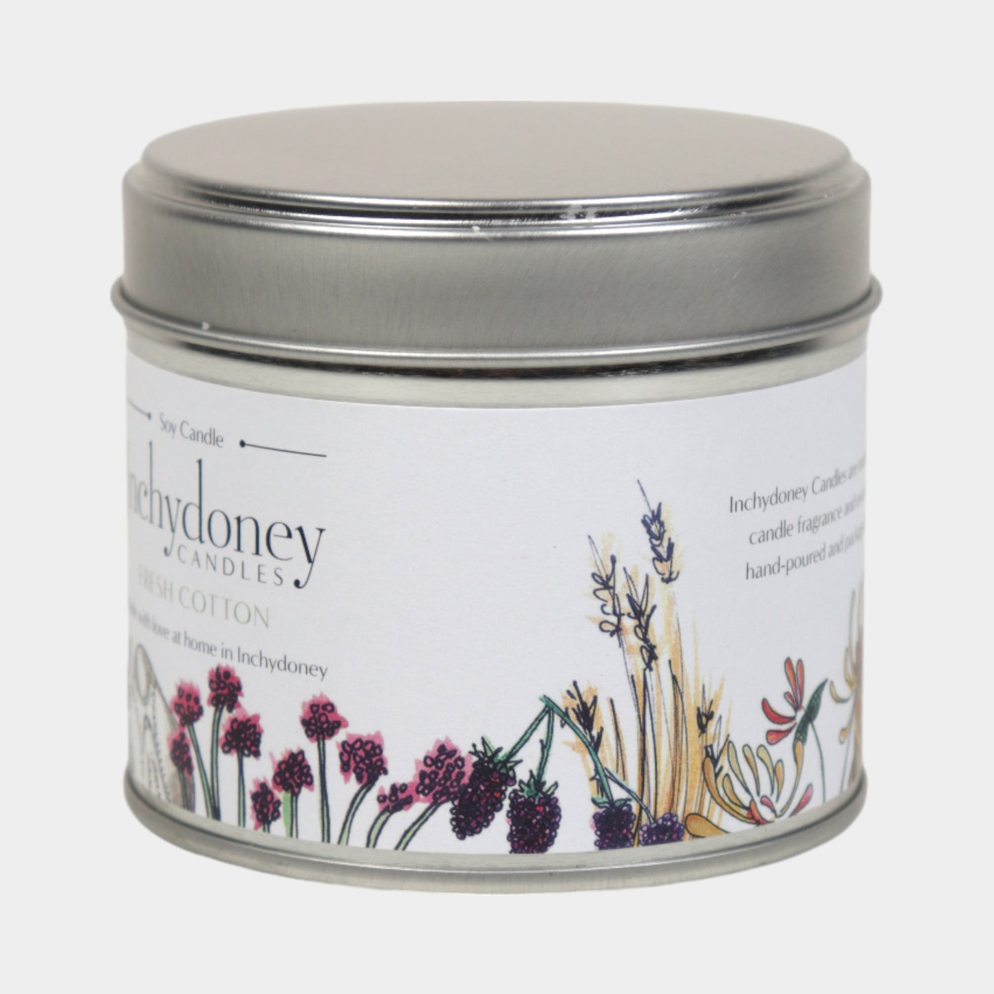 Inchydoney Fresh Cotton Tin Candle