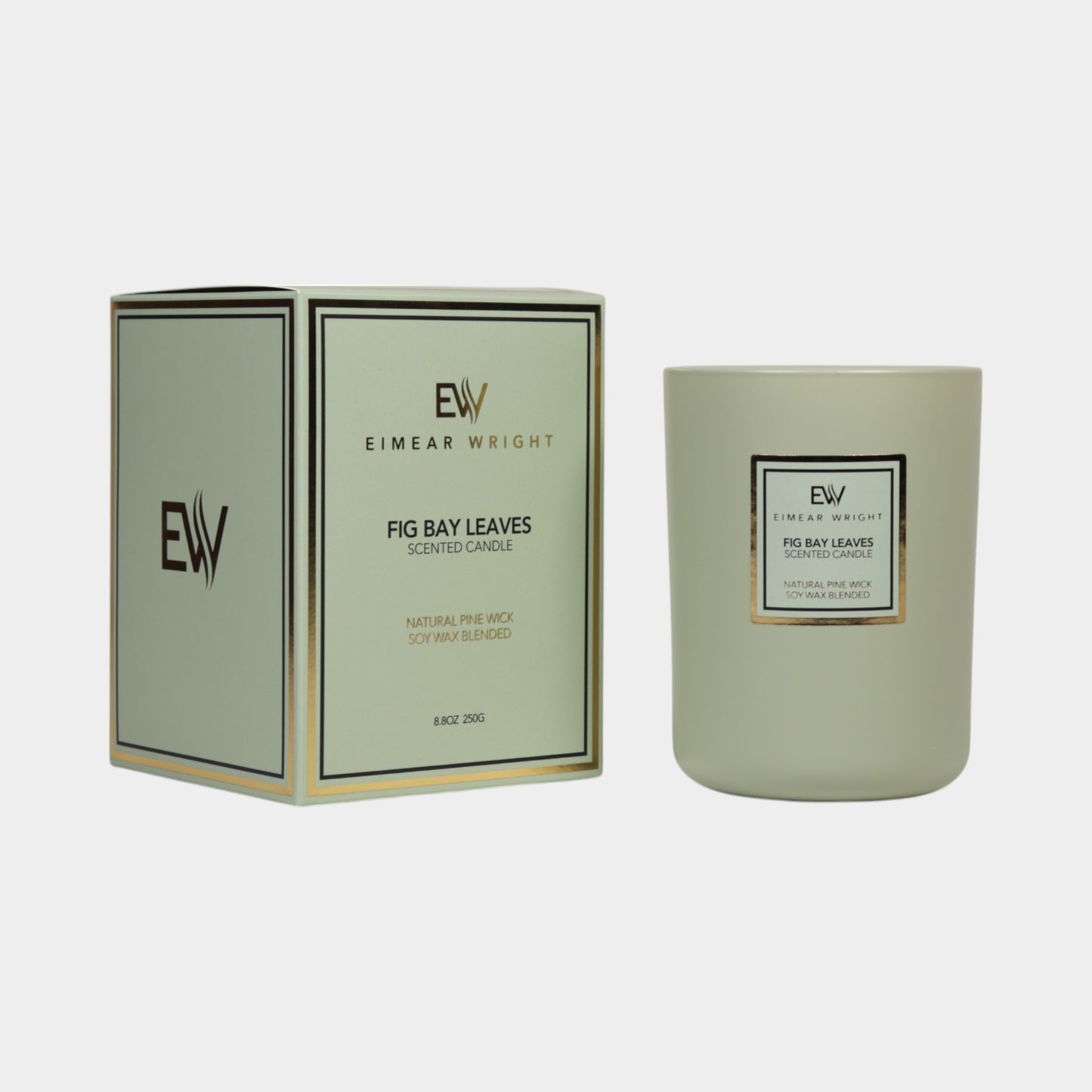 Fig Bay Leaves Scented Candle