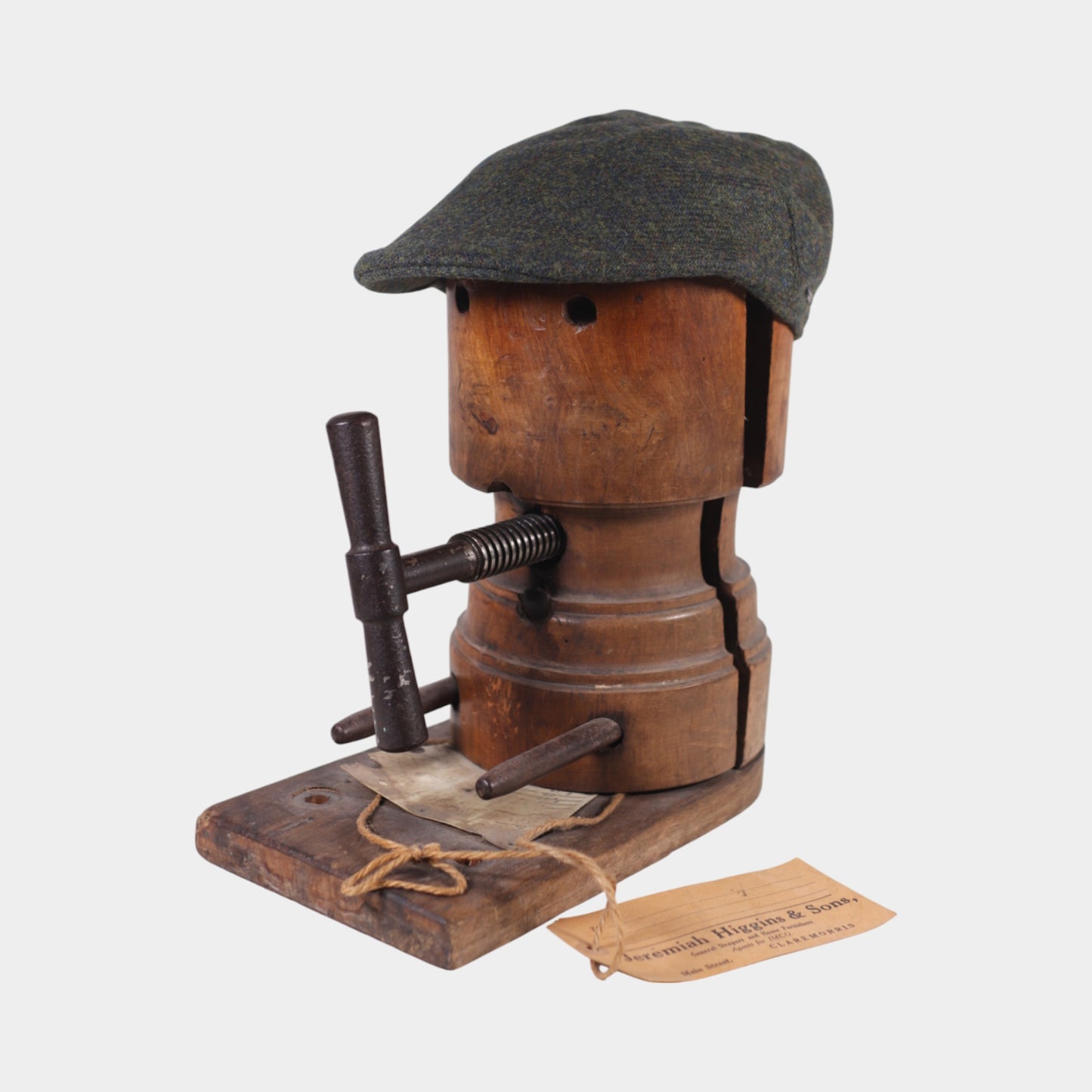 Tweed Sports Cap in Green