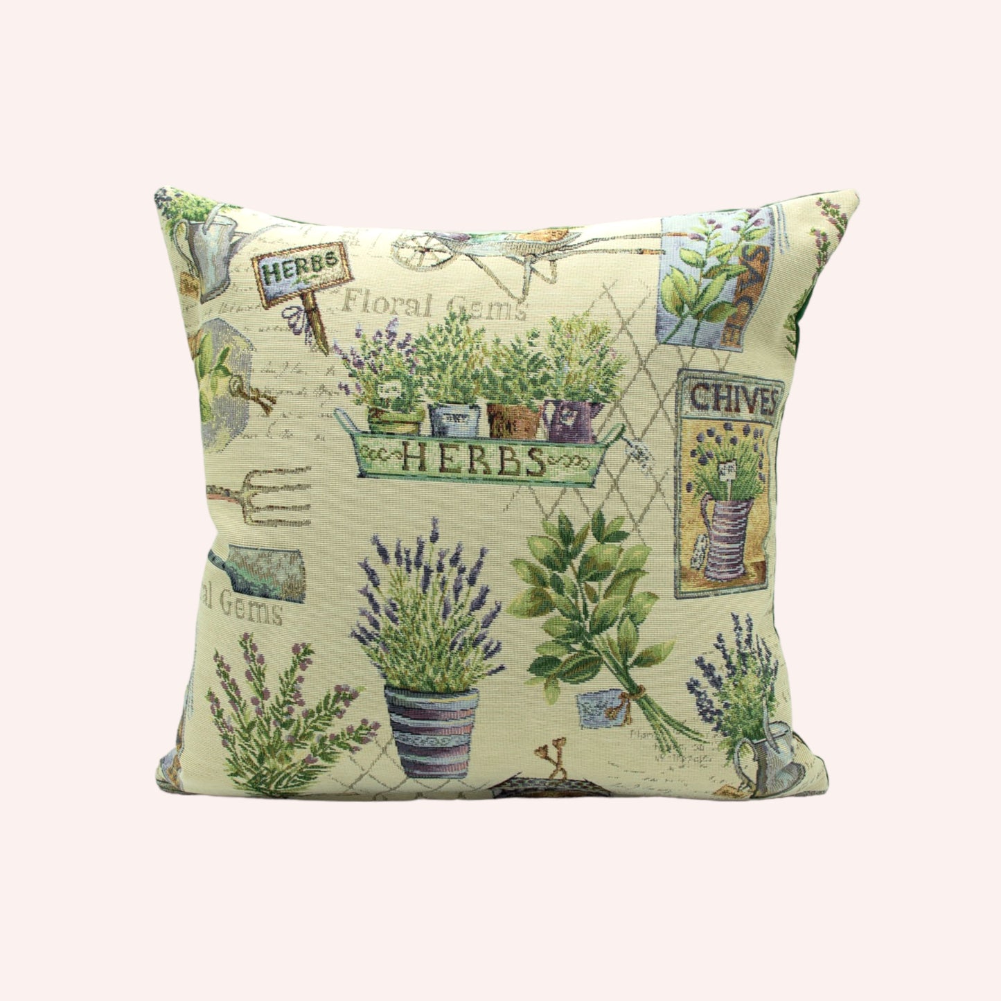 Herb and Heather Cushion