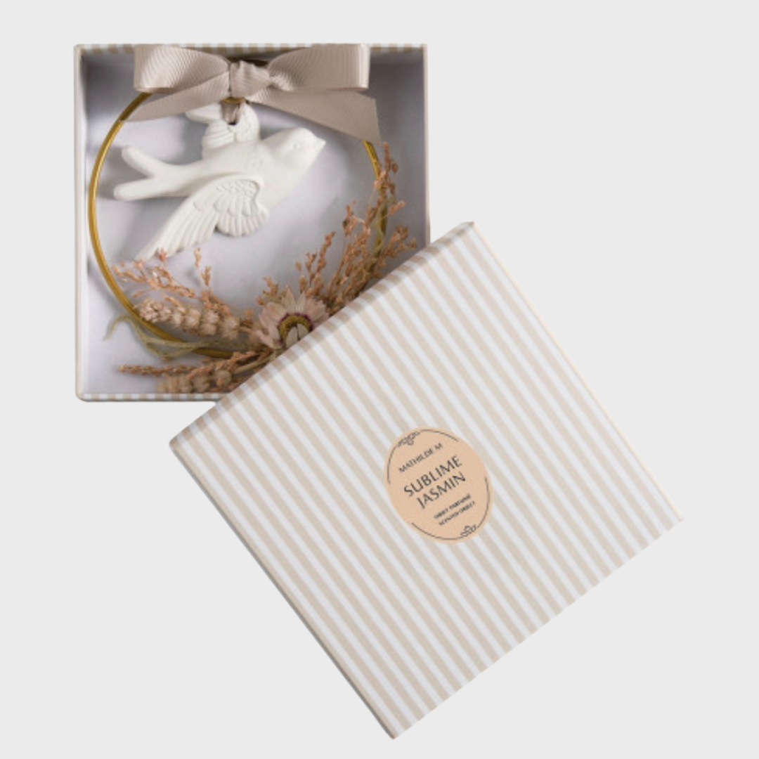 Mathilde M Floral Scented Wreath