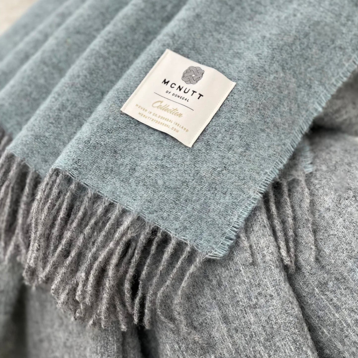 McNutt Collection Throw Seaspray