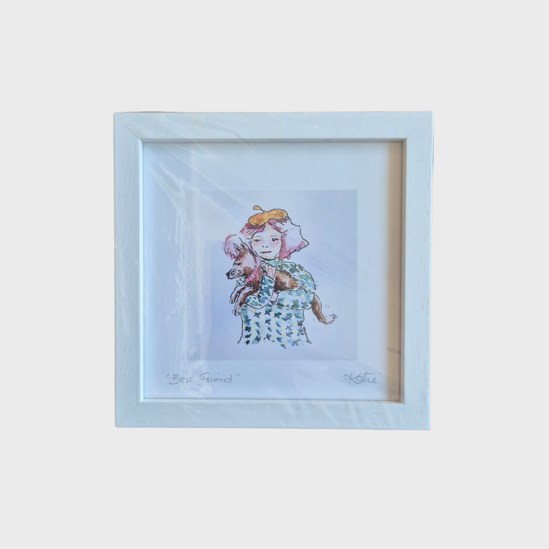 'Best Friend' Small Framed Print