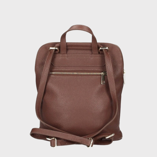 Zoe Leather Backpack