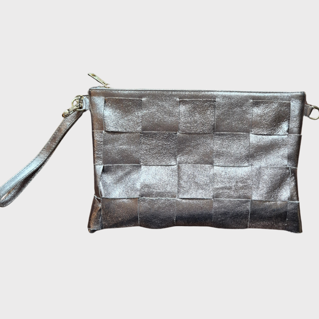 The Beth Woven Leather Bag