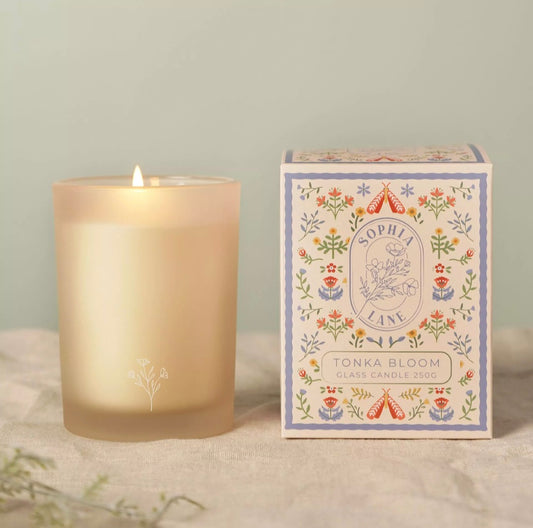 Sophia Lane Tonka Bloom Candle