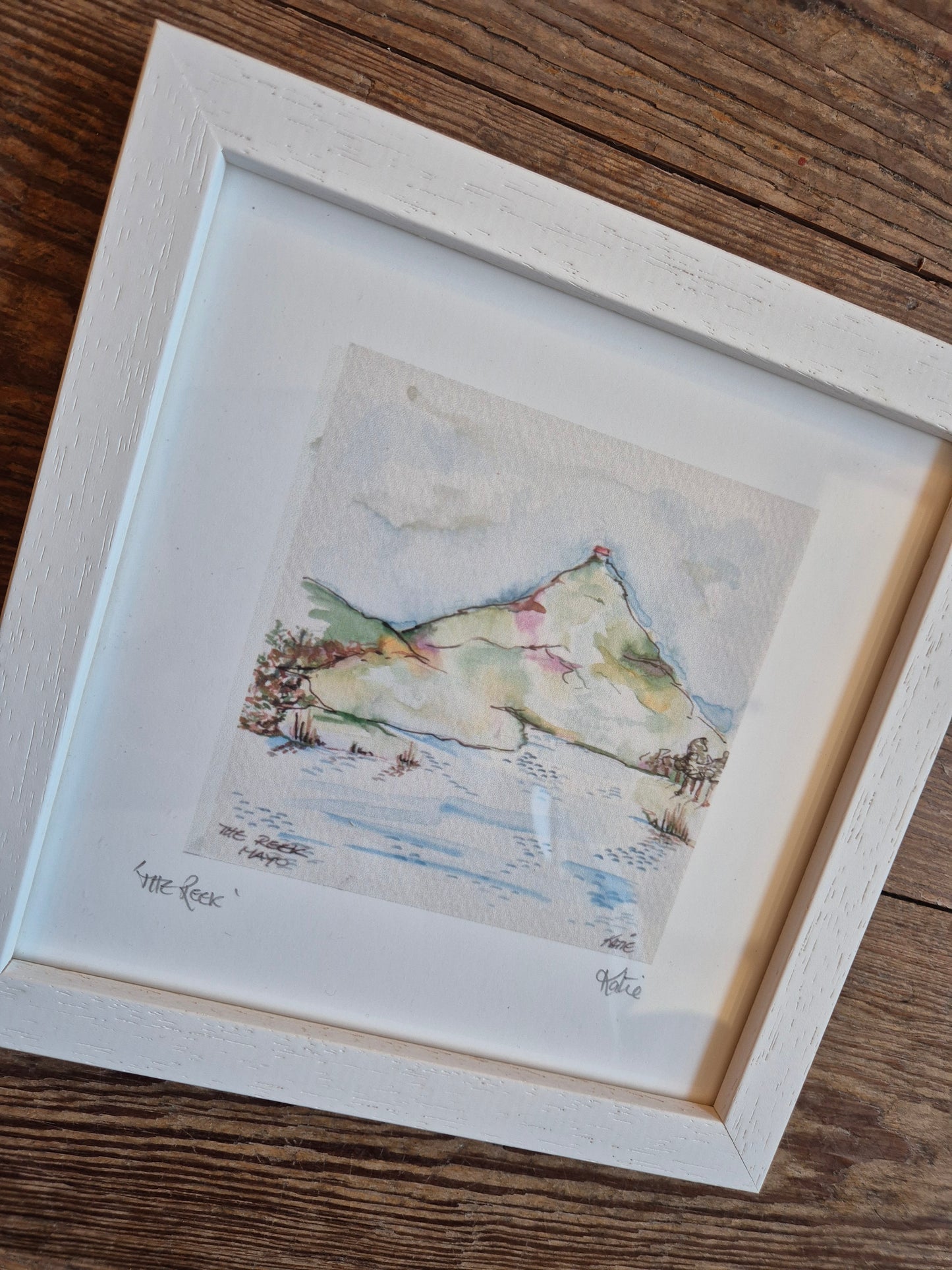 The Reek Small Framed Print