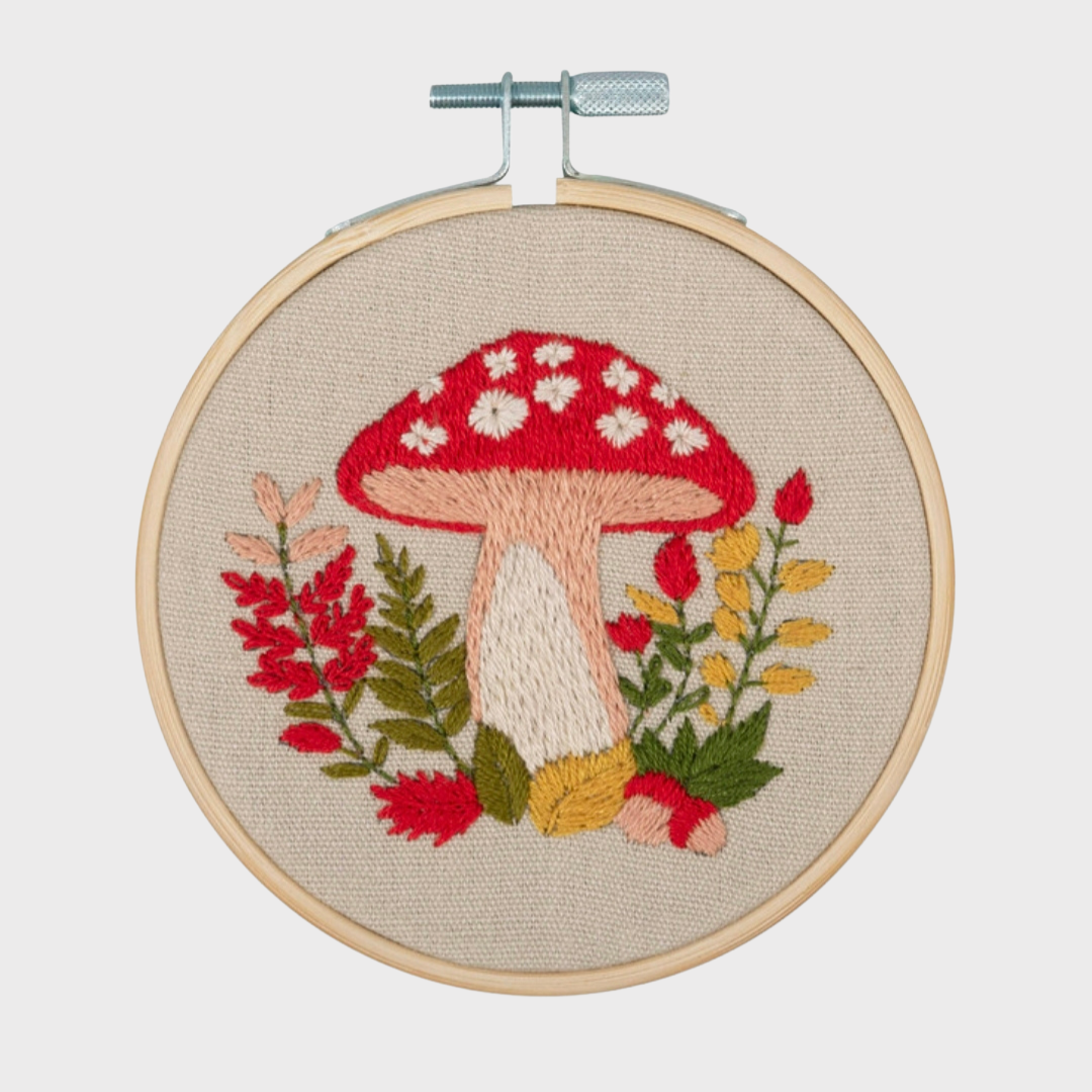 Woodland Embroidery Hoop Kit